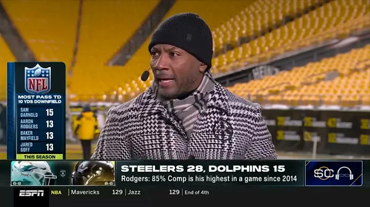 "NFL World owe Aaron Rodgers an apology" - Ryan Clark on Steelers QB throws 2-TDs to sinks Dolphins