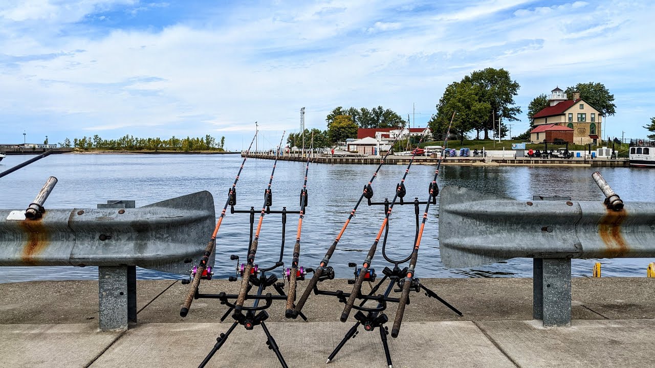 Live Night Fishing For Big Carp At Lake Michigan - Mindovermetal English