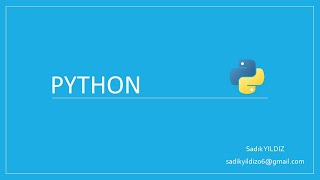 Python 1 - Python Nedir