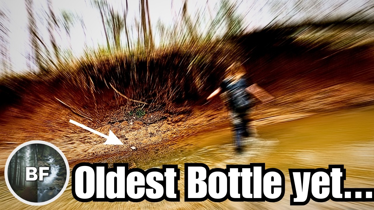 Creek Walk & Backwoods Exploration | Found 1 Complete Bottle & Glass Shards