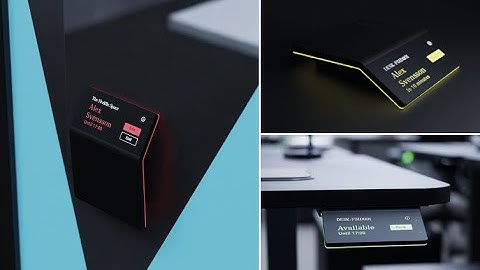 Humly Booking Device - Slim, small and infinitely flexible