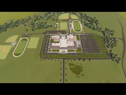 Mecklenburg Middle School / High School Complex Architectural Concept