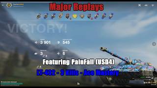 Major Replays - Painfall (USD4) - LT-432 - 3901 Dmg - 3 kills - Ace Mastery