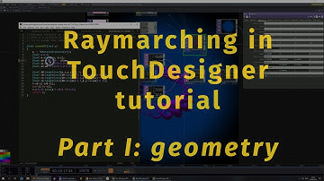 Raymarching in TouchDesigner tutorial. Part I - Defining a geometry
