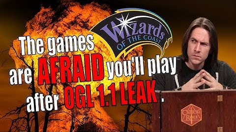 OGL 1.1 Leaks, alternative OGL-like game recommendations #dnd #onednd #dnd5e