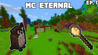 We Obtained The Worlds Smallest Violin!!! | MC Eternal Modpack Ep.1