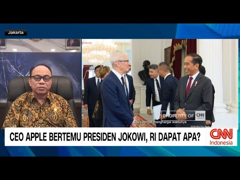 CEO Apple Bertemu Presiden Jokowi, RI Dapat Apa?