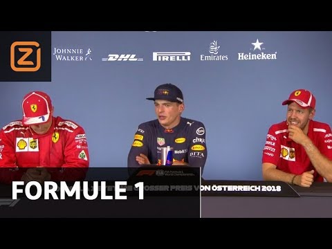 Persconferentie na de race | GP van Oostenrijk | 01/07/2018