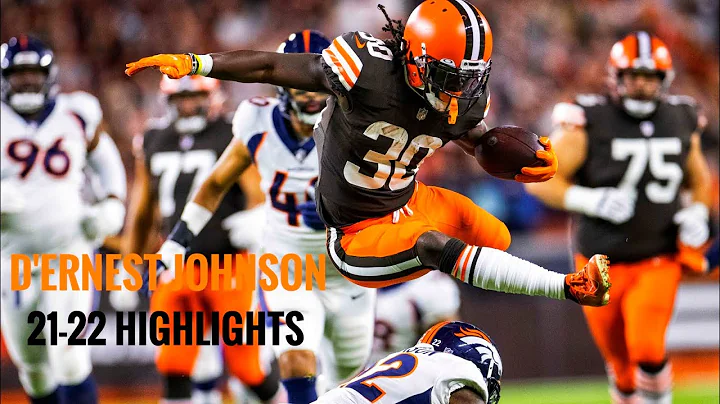 "Hidden Gem" D'ernest Johnson 2021-2022 highlights...