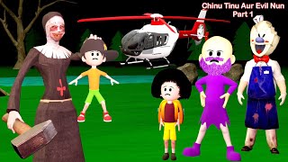 Chinu Tinu Aur Evil Nun Part 1 | TINU KI SHAITANI | Gulli Bulli | Cartoon