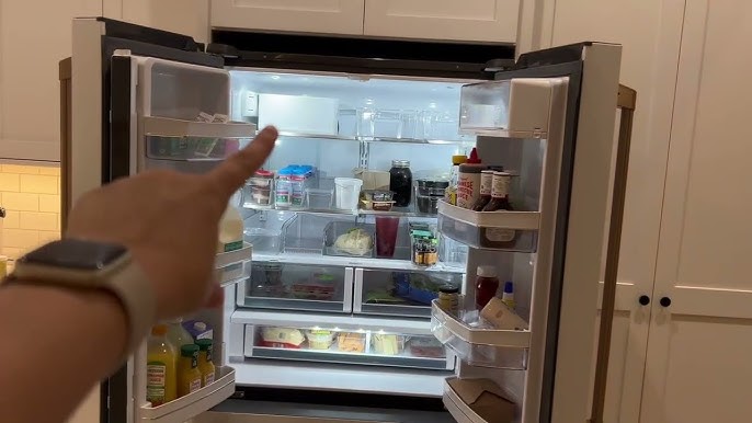 How to Organize a French Door Refrigerator - Happy Happy Nester
