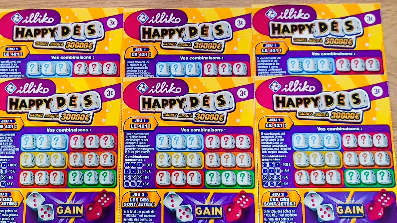 EXCLUSIVITÉ NOUVEAU JEU FDJ : HAPPY DÈS 🎲🎲🍀