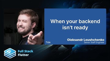 Oleksandr Leushchenko: When your backend isn
