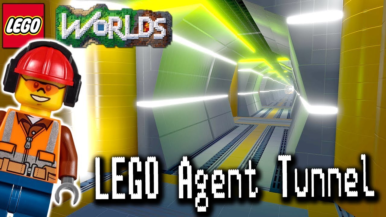 LEGO Agent Tunnel: Designing and Building in LEGO Worlds