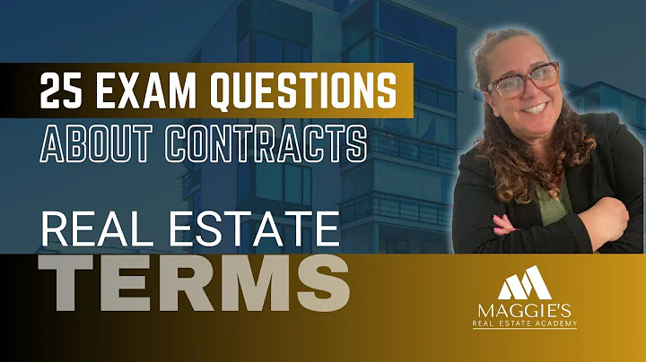 Real Estate Contracts 101 | 25 Exam Questions About Contracts | Just Call Maggie