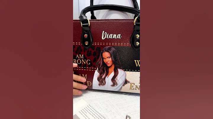 I Am Worthy | Personalized Leather Bag