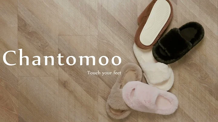 Chantomoo Fuzzy Comfy Memory Foam Slippers for Women