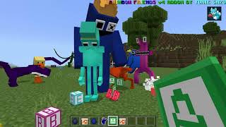 Rainbow Friends V4 ADDON in Minecraft PE