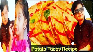 Taco Mexicana - Homemade Dominos Style in Tawa| Crispy Potato Tacos | Chatpata Aloo Tacos|Roti Tacos