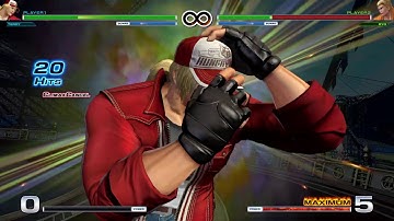 THE KING OF FIGHTERS XIV - Training Mode - Terry
