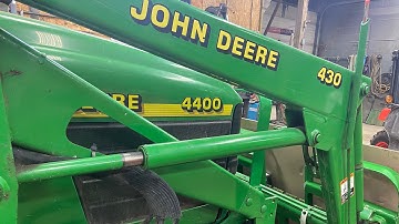 John Deere 4400 loader issue