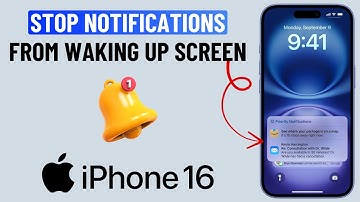 iPhone 16/16 Pro: Stop Notifications From Waking Up the Screen