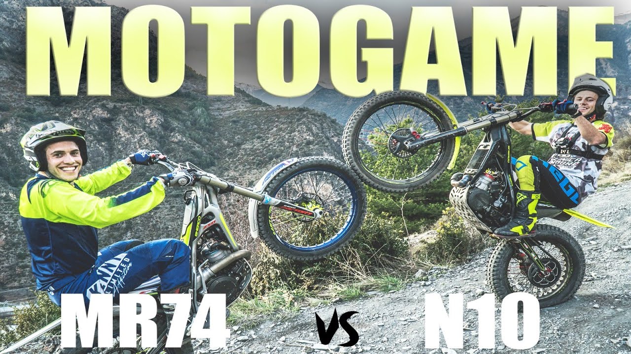 MOTOGAME TRIAL - MARIO ROMAN vs NACHETTE10