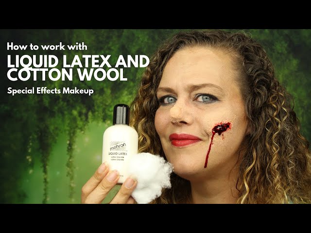 Halloween - Liquid Latex - How to use it & make your own