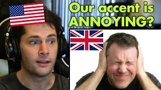 American Reacts to What Brits REALLY Think of American Accents