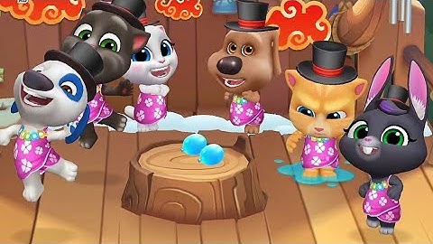 MY TALKING TOM FRIENDS: UP GAMEPLAY 2023 PART 32 ~ IOS, WALKTHROUGH, ANDROID, MOBILE GAME