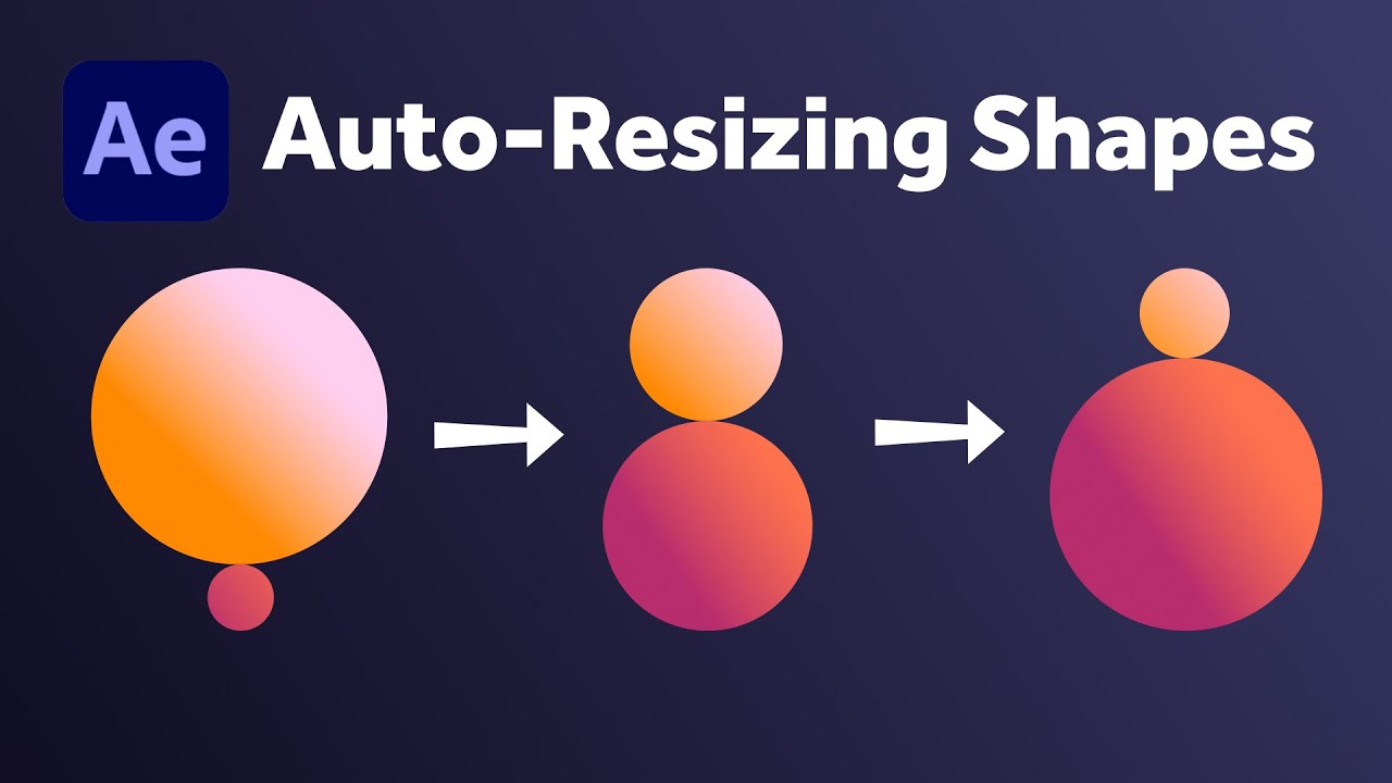 Auto-Resize Shapes in After Effects | Tutorial