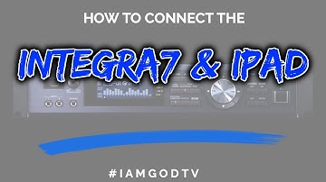 CONNECTING THE iPAD WITH THE INTEGRA 7