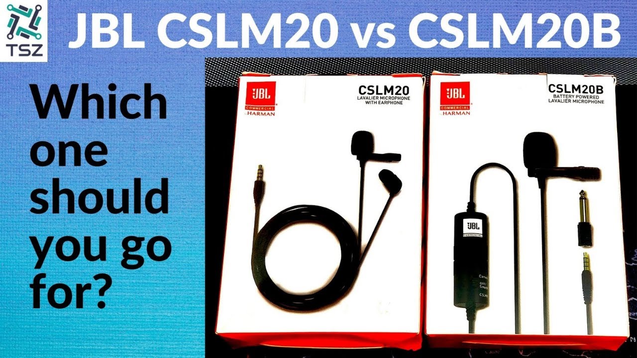 JBL CLSM20 vs CLSM20B Review - Budget Microphones under Rs.1000 - Tech Savvy Zone
