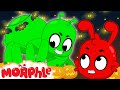 Orphle's Halloween Candy - Morphle vs Orphle | Cartoons for Kids | My Magic Pet Morphle