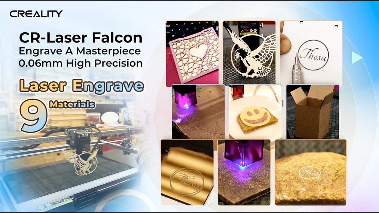 Leather & Lasers II: The Creality Falcon 22W Laser Cutter & Engraver  Leathercraft 