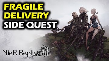 Fragile Delivery: Gold House in Aerie | Side Quest Guide | NieR Replicant ver 1.22 (2021)