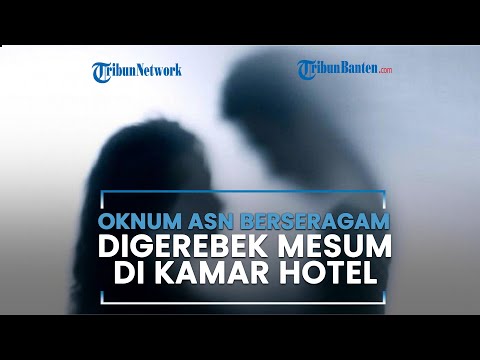 Viral Video Oknum ASN Berseragam Digerebek Mesum di Kamar Hotel