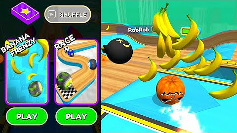 NEW GOING BALL PVP BANANA FRENZY GAMEPLAY ( ANDROID & IOS GAMEPLAYS )