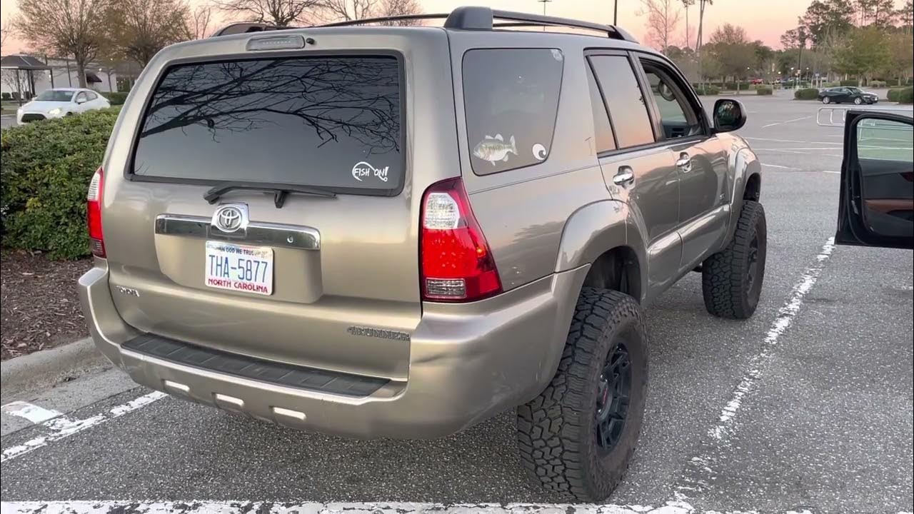 4th gen 4runner straight pipe exhaust. - YouTube