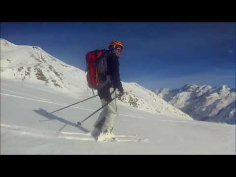 Esquí de montaña en el Portalet. Diciembre 2013