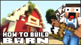 Minecraft - How to Build a Barn Share the love! We are building a Barn! Design - http://www.planetminecraft.com/member/polly4499 