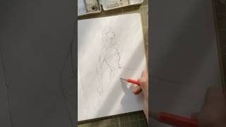 Quick Fashion Illustration Process Drawing Dior
