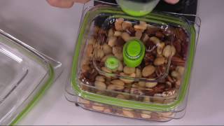 FoodSaver FreshSaver w/ Containers & Zipper Bags on QVC