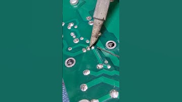 Board Component On The Heatsink Desoldering With The Screws#electronicstechnician #motherboardrepair