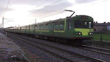 Irish Rail 8100 Class Dart Train number 8130 - Blackrock, Dublin