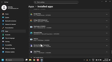Hoe de Weer-app op Windows 11 te verwijderen