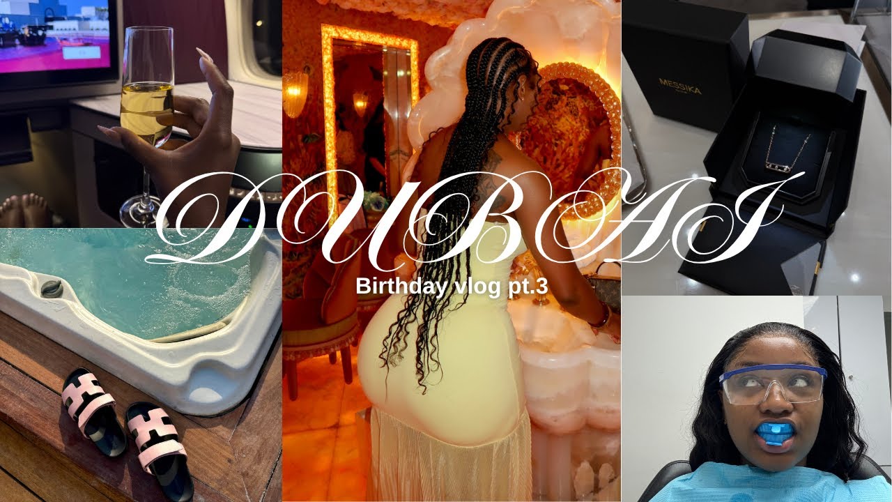 Видеоблог о дне рождения, часть 3 + прием у стоматолога + торговый центр DUBAI MALL + многое другое