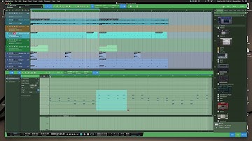 Studio One Track List- Midi Editing