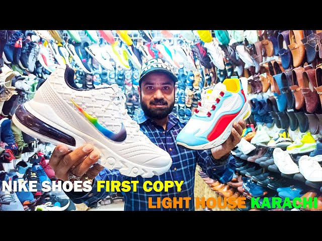 Shoes First Copy - Branded Shoes Market Light House - YouTube