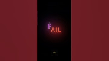 FAIL || First Attempt In Learning || #shortvideo